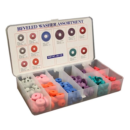 Assorted Beveled Washer Kit